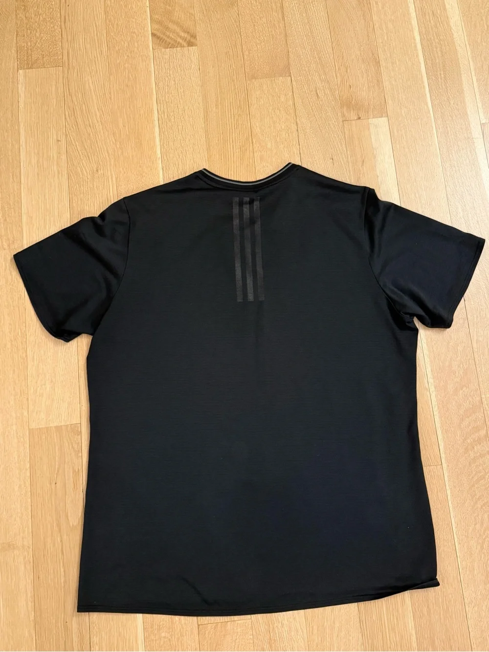 adidas Black Short-Sleeve Athletic Tee